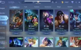 Conta Mobile Legends 146 Skins E Collector