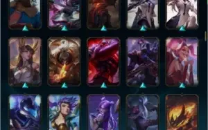 Conta LOL+Valorant 153 skins no lol, faca/vandal no valorant