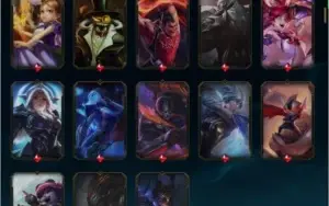 Conta LOL+Valorant 153 skins no lol, faca/vandal no valorant