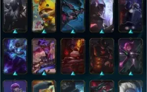 Conta LOL+Valorant 153 skins no lol, faca/vandal no valorant