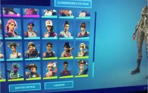 Conta fortnite ( season 1)