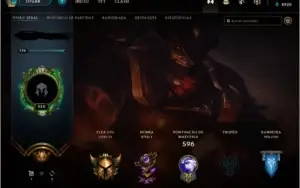 Conta LoL quase full champs todos eternos