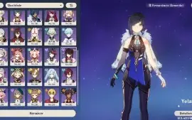 Conta Ar58 - 18 T5 Muito Forte C/ Ótimas Builds - Yelan + Aq