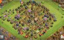 Clash of clans cv11 com 10.700 gemas