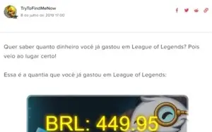 CONTA VALORANT E LOL