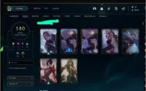 CONTA  RIVEN CAMPEONATO DA S2 + RYZE TRIUN PREÇO PROMOCIONAL