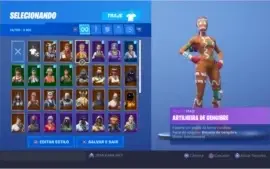 Conta Fortnite + Salve o mundo