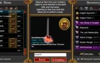 Conta AQW, LVL 55 com Class: Necromance rank 10.