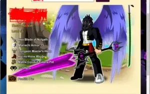 Conta AQW, LVL 55 com Class: Necromance rank 10.