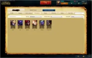 Conta Level 30 Unranked