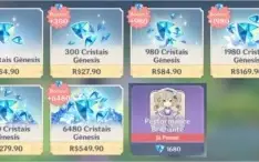 Xiao Shogun ZhongLi Hutao Ganyu Itto +Espinha&Espada Celest