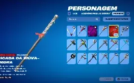 Conta Fortnite(Glow E Picareta Da Viuva Negra)