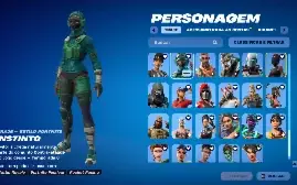 Conta Fortnite(Glow E Picareta Da Viuva Negra)