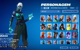 Conta Fortnite(Glow E Picareta Da Viuva Negra)