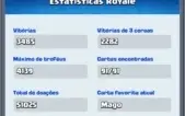 Conta Clash Royale Todas as Cartas e Lendárias Liga 1