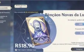 GENSHIN IMPACT - AR 21 - DILUC - BENCAO NOVAS DA LUZ 26 DIAS