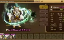 Vendo conta summoners wars com 3 L&D 5*