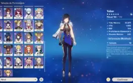 Acc ar60 top + acc Ar65 no Honkai Star Rail (mesma acc)