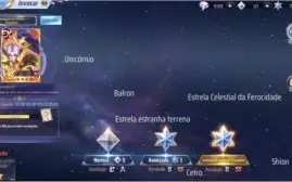 Conta com todos cavaleiros incluso Exclamação!