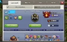 CONTA CV10 CLASH OF CLANS
