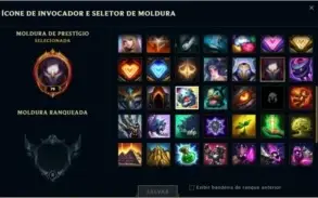 conta smurf plat 2 com 27 skins e 77 icones