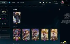 Conta LOL - 200+ skins - GOLD