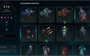 Conta D4 - 368 SKINS/416 CROMAS