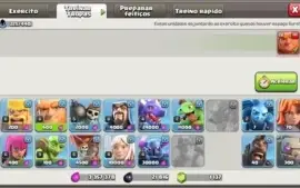 Conta lvl 105/Cv 9 com def quase todas fulls/1100 Gemas