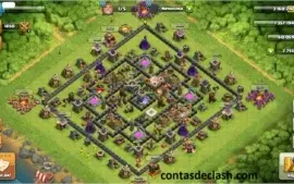 CLASH OF CLANS CV 11 LVL 117