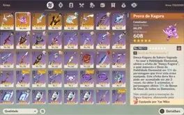 AR 58 YAE+YELAN+ITTO C1 (29 T5 COM CONSTELAÇÕES!) KEQC4 XIAO