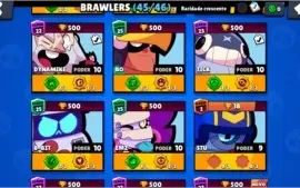 Conta Brawl Stars quase full