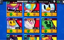 Conta Brawl Stars quase full