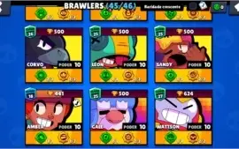 Conta Brawl Stars quase full