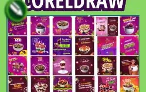 Pack CorelDraw + 100 000 Mil Arquivos E Templates Editáveis