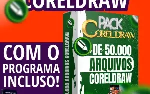 Pack CorelDraw + 100 000 Mil Arquivos E Templates Editáveis