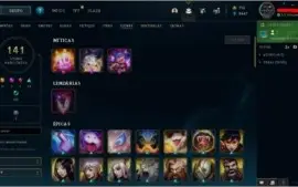 Vendo conta de lol