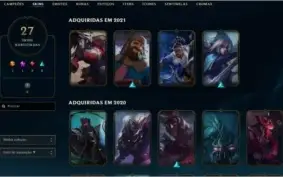 Conta LOL lindas skins e ultimate