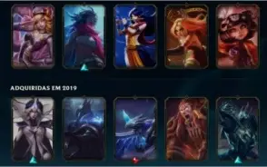 Conta LOL lindas skins e ultimate