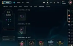 CONTA LOL LVL 122 234 SKINS