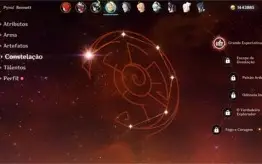 Genshin Impact Conta com Diluc C1 e Venti Américas AR 33