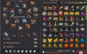 Conta Black Desert 693 de GS com Carraca gradual full verde