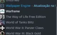 conta steam 5 anos com 74 jogos