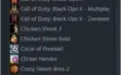 conta steam 5 anos com 74 jogos
