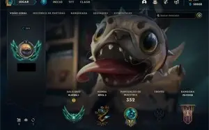 CONTA DE LEAGUE OF LEGENDS SUPER RARA COM SKINS DA S1E S2