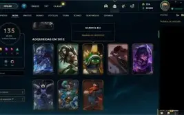 CONTA DE LEAGUE OF LEGENDS SUPER RARA COM SKINS DA S1E S2