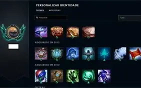 CONTA DE LEAGUE OF LEGENDS SUPER RARA COM SKINS DA S1E S2