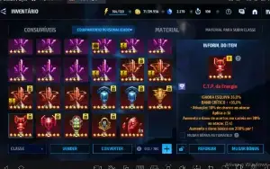 Conta Marvel Future Fight vip5