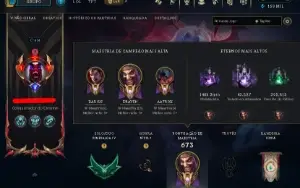 [Conta BR LOL]Viego Reinado Espectral+Borda+icone+236 SKINS