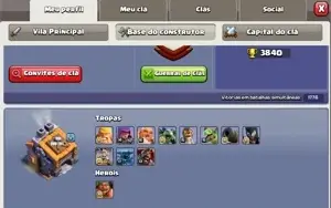 CV14 Full + Clã nível 17