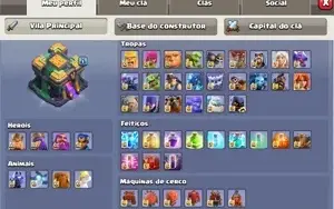 CV14 Full + Clã nível 17